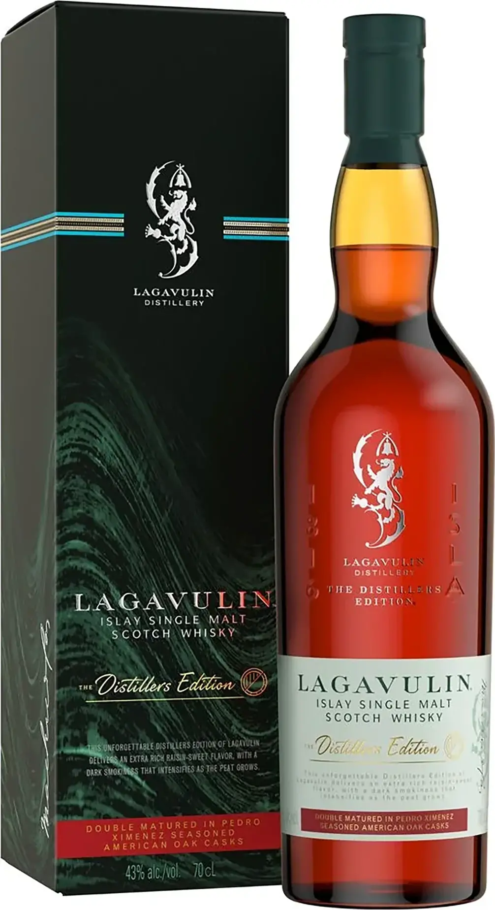 Lagavulin The Distillers Edition Double Matured 43% Vol. 0,7l in Giftbox