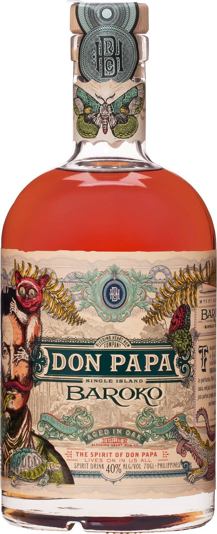 Don Papa BAROKO 40% Vol. 0,7l