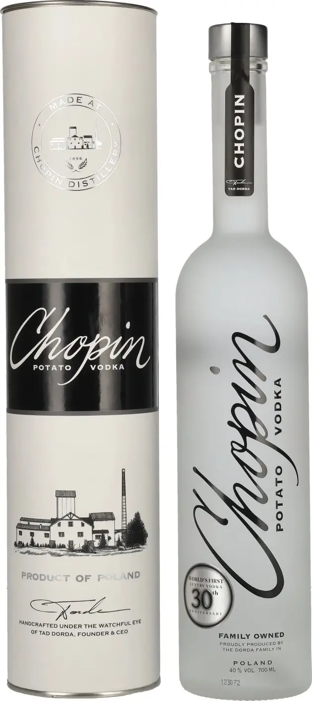 Chopin Potato Vodka 40% Vol. 0,7l in Giftbox