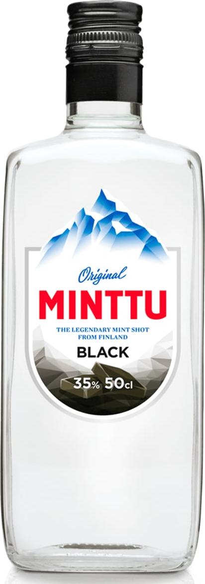 Minttu Black Mint Peppermint Liqueur 35% Vol. 0,5l