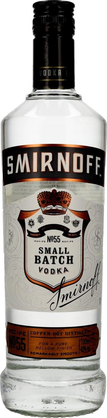 Smirnoff Recipe №55 Small Batch Vodka 40% Vol. 0,7l