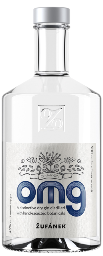 Žufánek OMG Oh My Gin 45% Vol. 0,5l