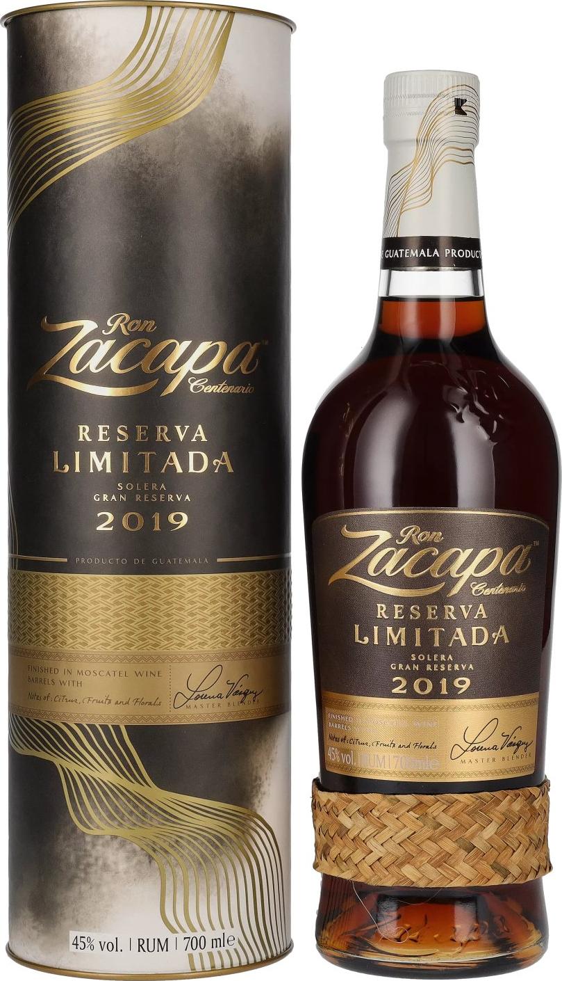 Zacapa RESERVA LIMITADA Gran Reserva 2019 45% Vol. 0,7l in Giftbox