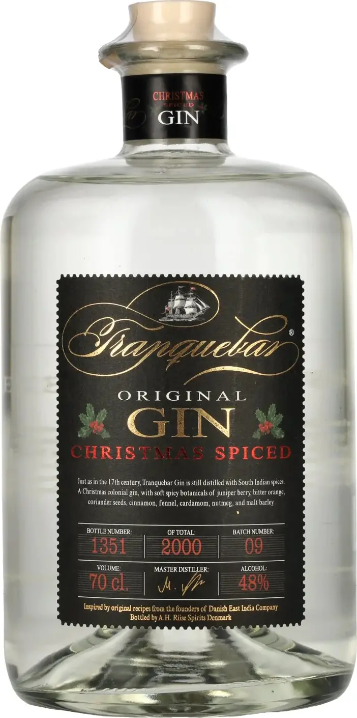 Tranquebar Original Gin Christmas Spiced 48% Vol. 0,7l