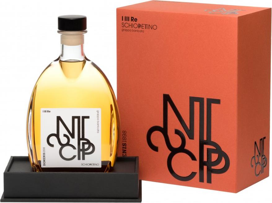 Domenis 1898 I III RE SCHIOPPETTINO Grappa 40% Vol. 0,7l