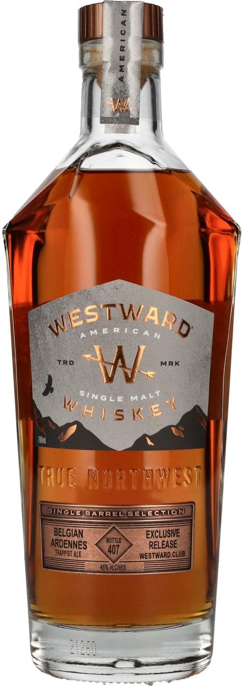 Westward Single Barrel Selection BELGIAN ARDENNES 45% Vol. 0,7l