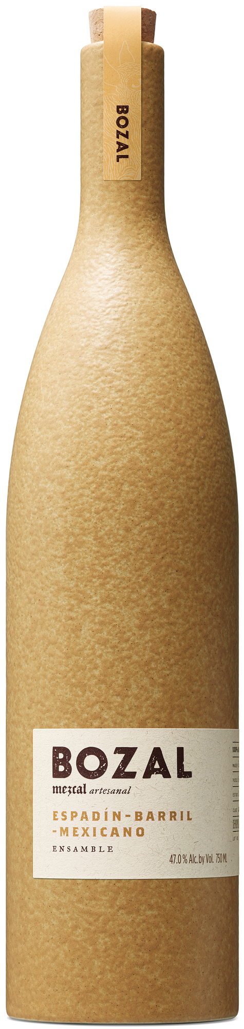 Bozal Espadín-Barril-Mexicano ENSAMBLE Mezcal 47% Vol. 0,7l