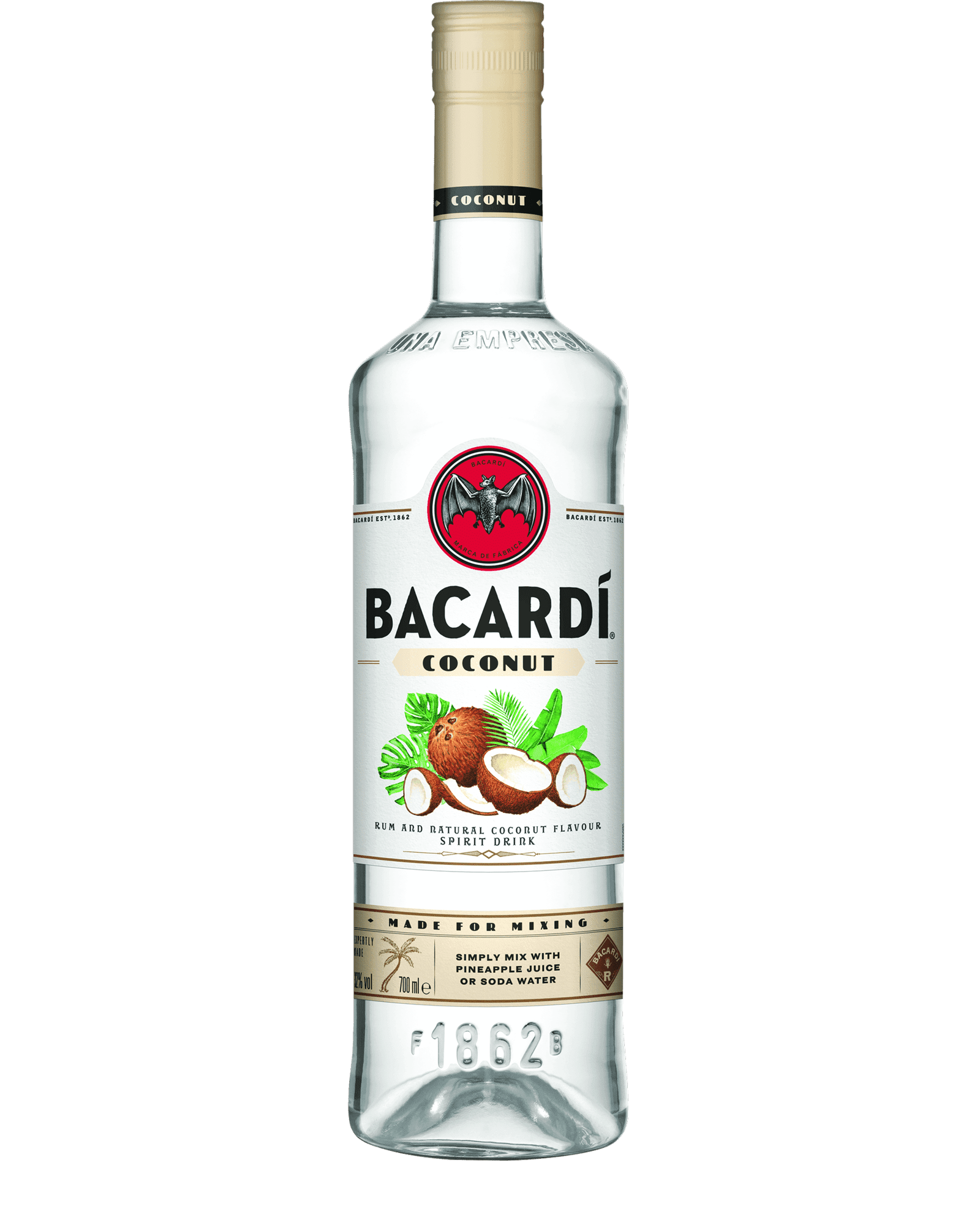 Bacardi COCONUT Spirit Drink 27% Vol. 0,7l