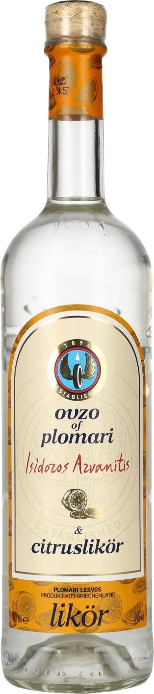 OUZO PLOMARI Citruslikör 34% Vol. 0,7l