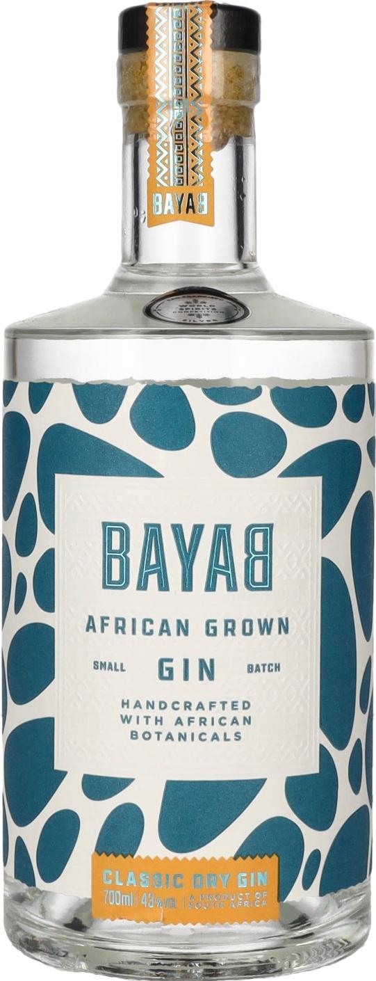 BAYAB African Grown Classic Small Batch Dry Gin 43% Vol. 0,7l