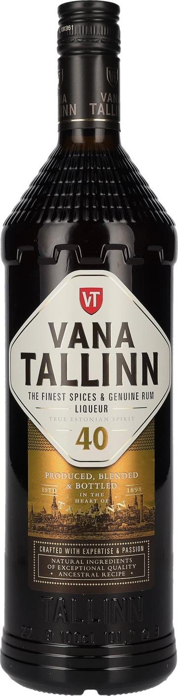 Vana Tallinn Autenthic Estonian Liqueur 40% Vol. 1l