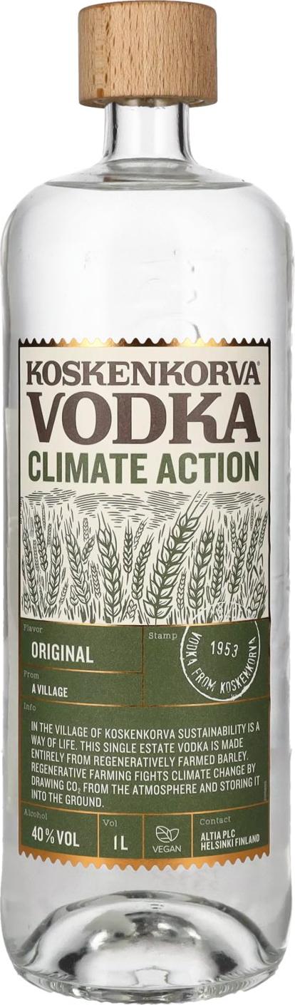 Koskenkorva Vodka Climate Action ORIGINAL 40% Vol. 1l