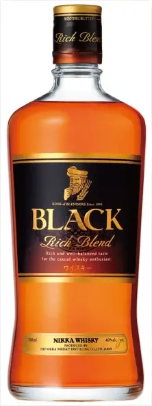 Nikka BLACK Rich Blend Whisky 40% Vol. 0,7l
