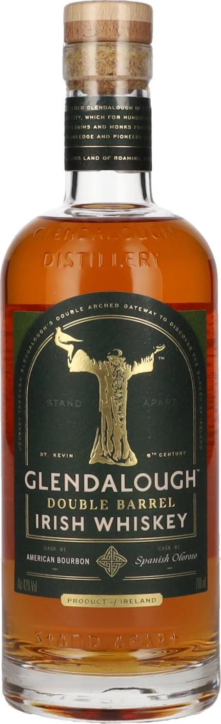 Glendalough DOUBLE BARREL Irish Whiskey 42% Vol. 0,7l