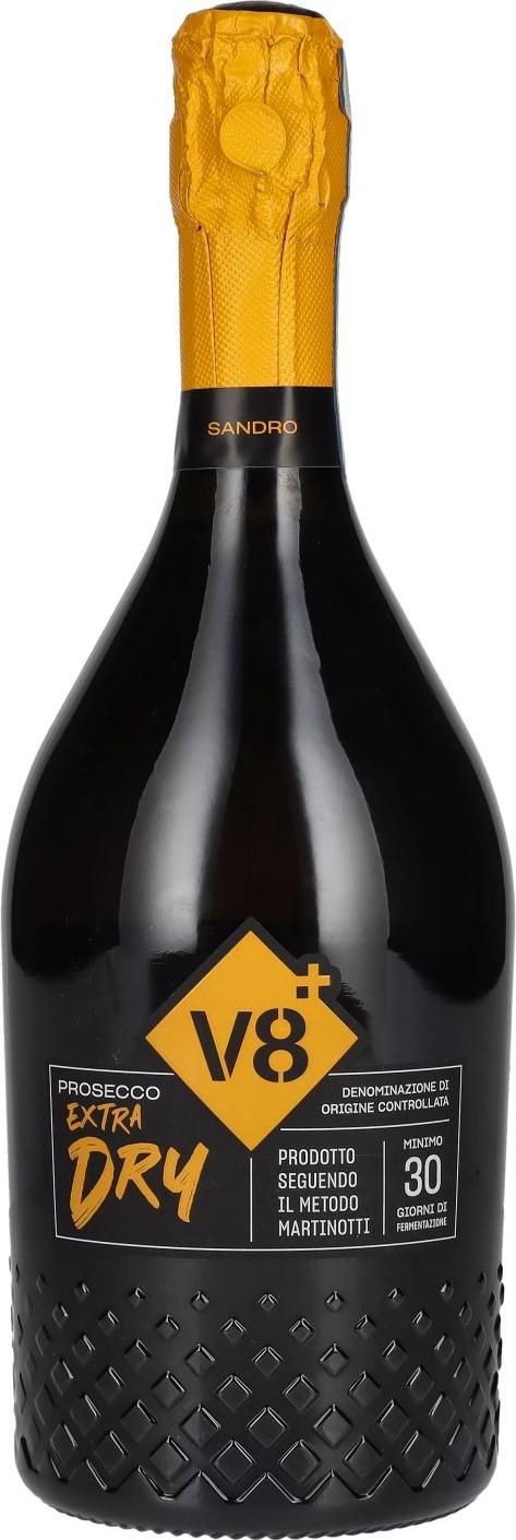 V8+ Prosecco Extra Dry DOC 11% Vol. 0,75l