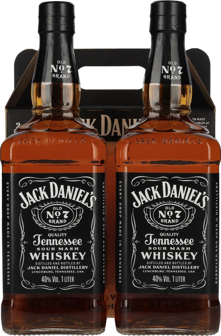 Jack Daniel's TWINPACK Tennesse Whiskey 40% Vol. 2x1l