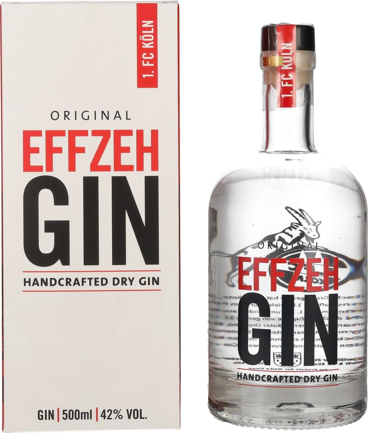 EFFZEH Original Handcrafted Dry Gin 42% Vol. 0,5l