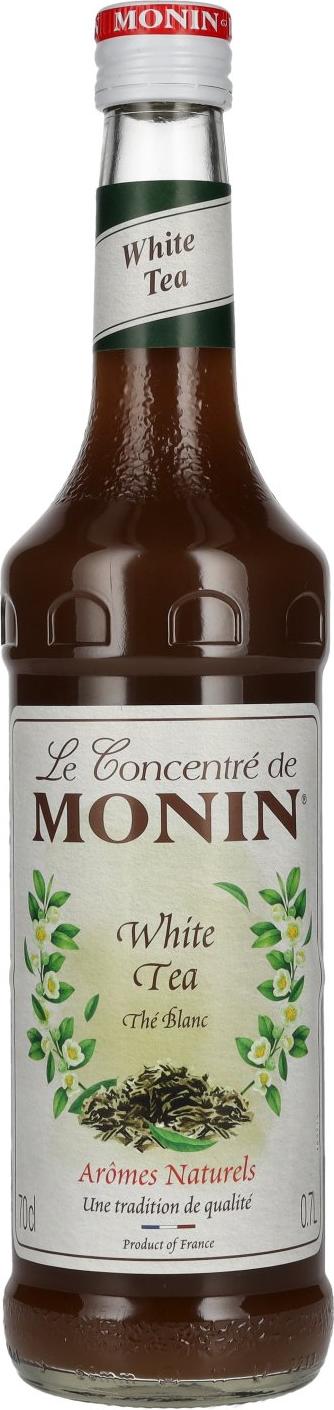 Le Sirop de MONIN WHITE TEA 0,7l