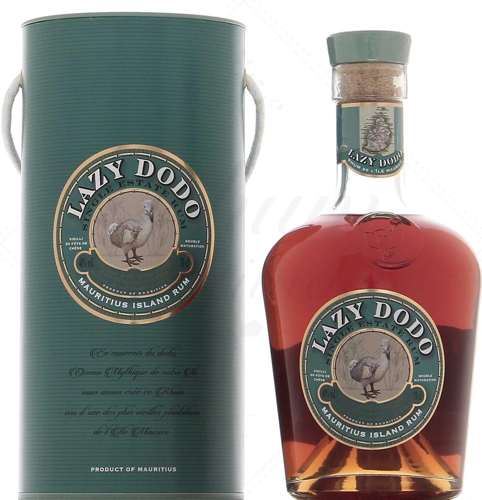 Lazy Dodo Single Estate Rum 40% Vol. 0,7l in Giftbox