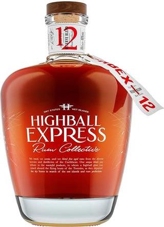 Highball Express 12 Years Old RESERVE Blend Rum 40% Vol. 0,7l