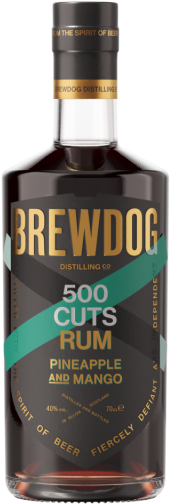 Brewdog 500 CUTS PINEAPPLE AND MANGO RUM 40% Vol. 0,7l