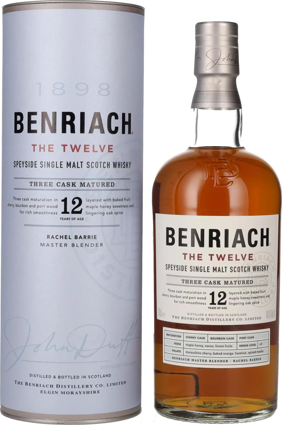 Benriach THE TWELVE 46% Vol. 0,7l