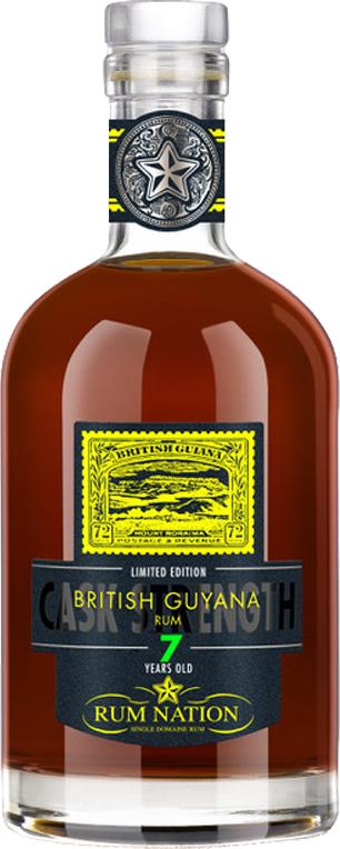 Rum Nation British Guyana 7 Year Old 59% Vol. 0,7l in Giftbox