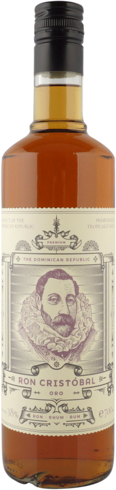 Ron Cristóbal ORO Rum 38% Vol. 0,7l