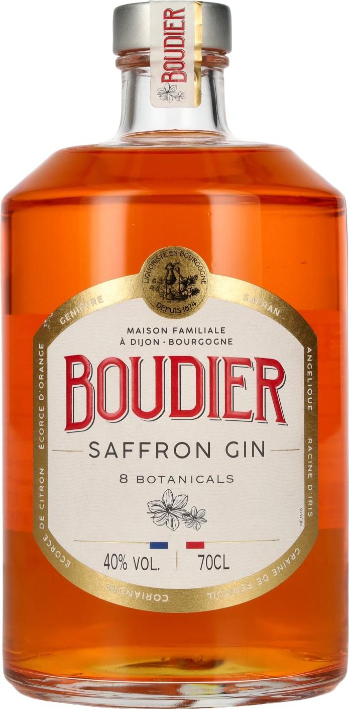 Boudier Saffron Gin 40% Vol. 0,7l