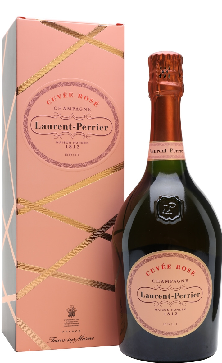 Laurent-Perrier CUVÉE ROSÉ Brut Champagne 12% Vol. 0,75l in Giftbox