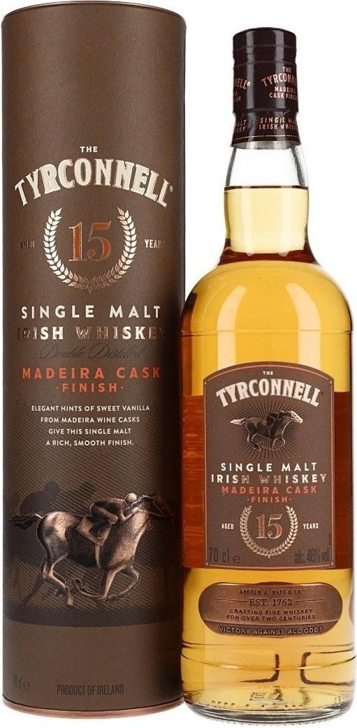 The Tyrconnell 15 Years Old Madeira Cask 46% Vol. 0,7l in Giftbox