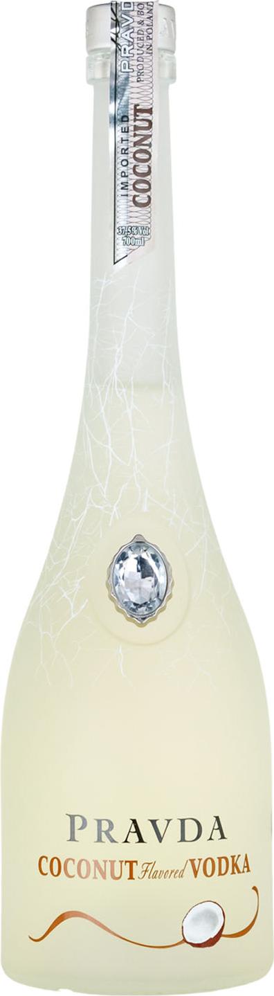 Pravda COCONUT Flavored Vodka 37,5% Vol. 0,7l