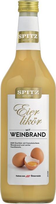 Spitz Egg Liqueur with Brandy 16% Vol. 1l