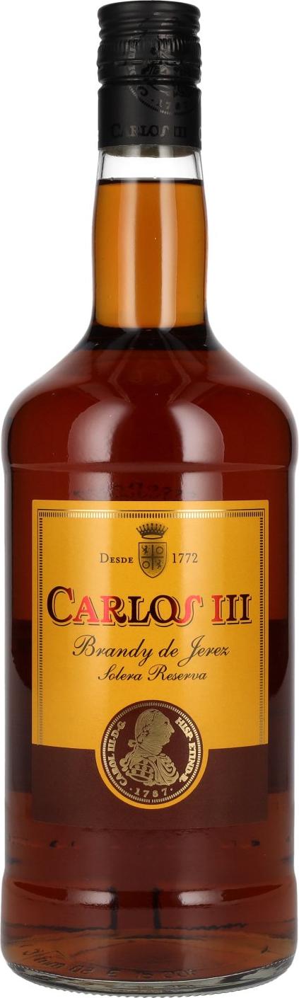 Carlos III Solera Reserva Brandy de Jerez 36% Vol. 1l