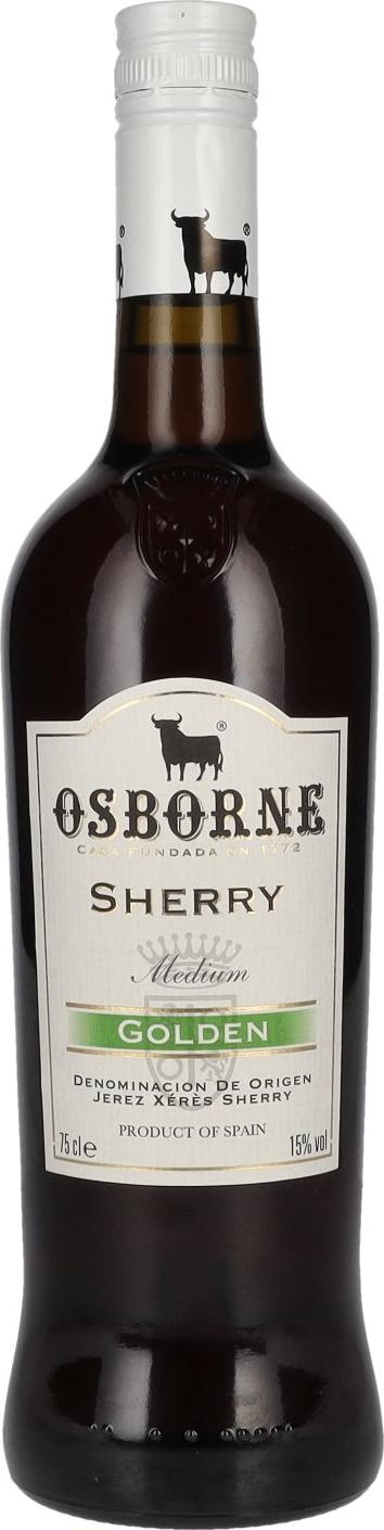 Osborne Sherry Medium Golden 15% Vol. 0,75l