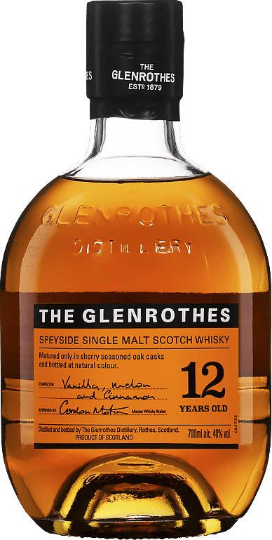 The Glenrothes 12 Years Old Speyside Single Malt 40% Vol. 0,7l in Giftbox