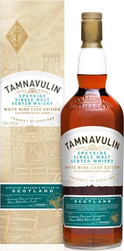 Tamnavulin WHITE WINE CASK EDITION Whisky 40% Vol. 0,7l in Giftbox