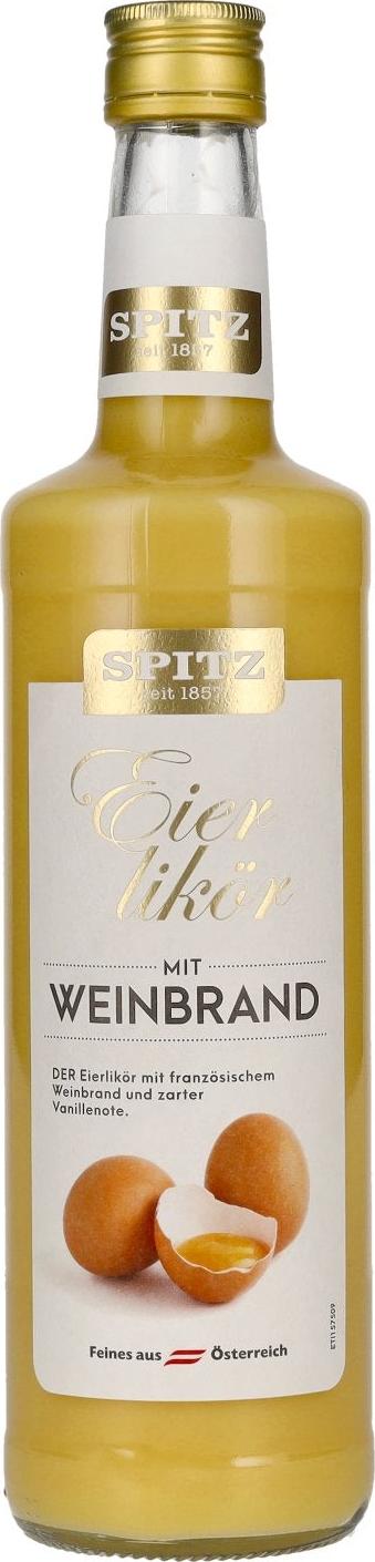Spitz Egg Liqueur with Brandy 16% Vol. 0,7l