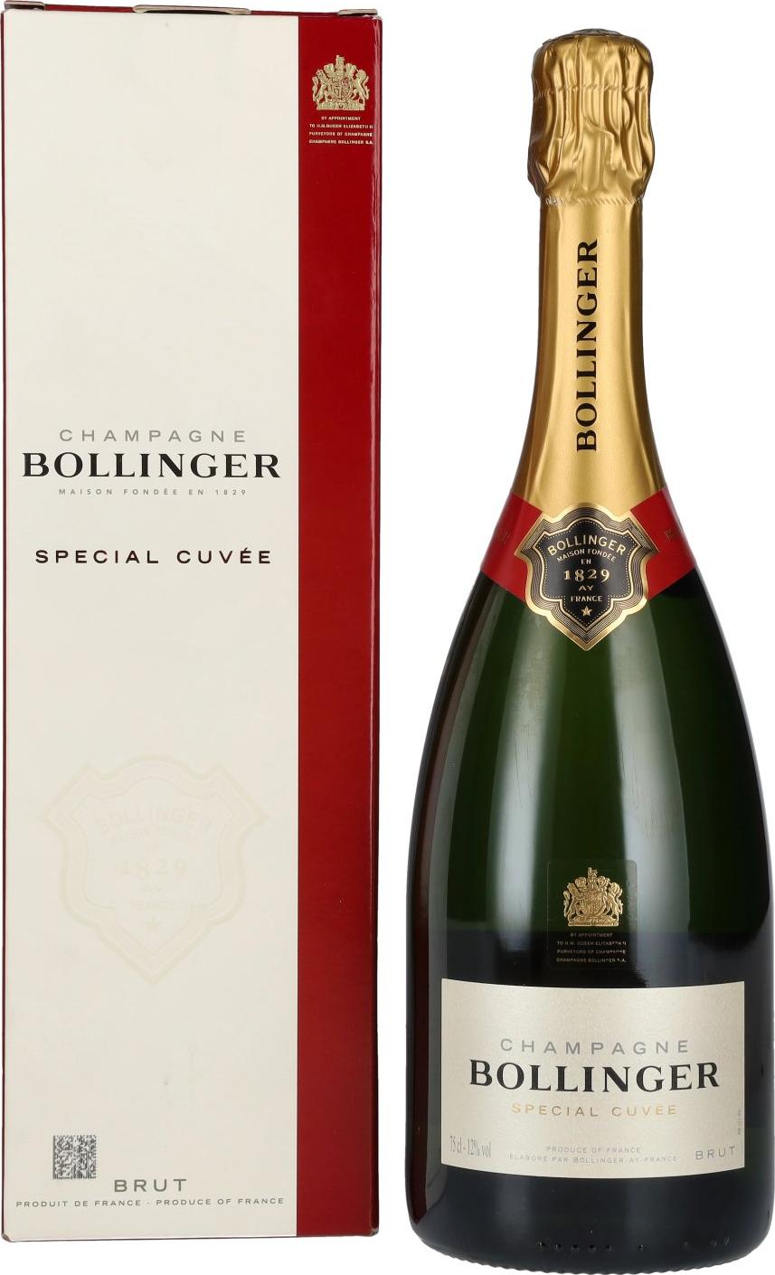 Bollinger Champagne SPECIAL CUVÉE Brut 12% Vol. 0,75l in Giftbox