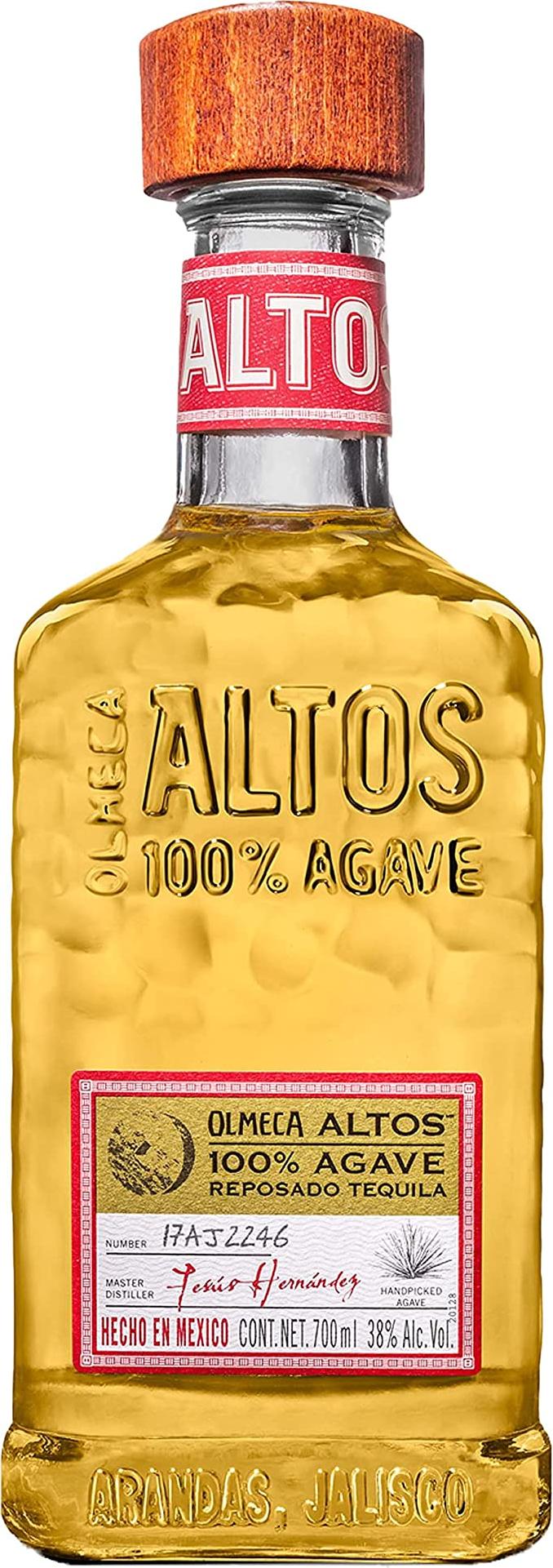Olmeca Altos Tequila Reposado 100% Agave 38% Vol. 0,7l