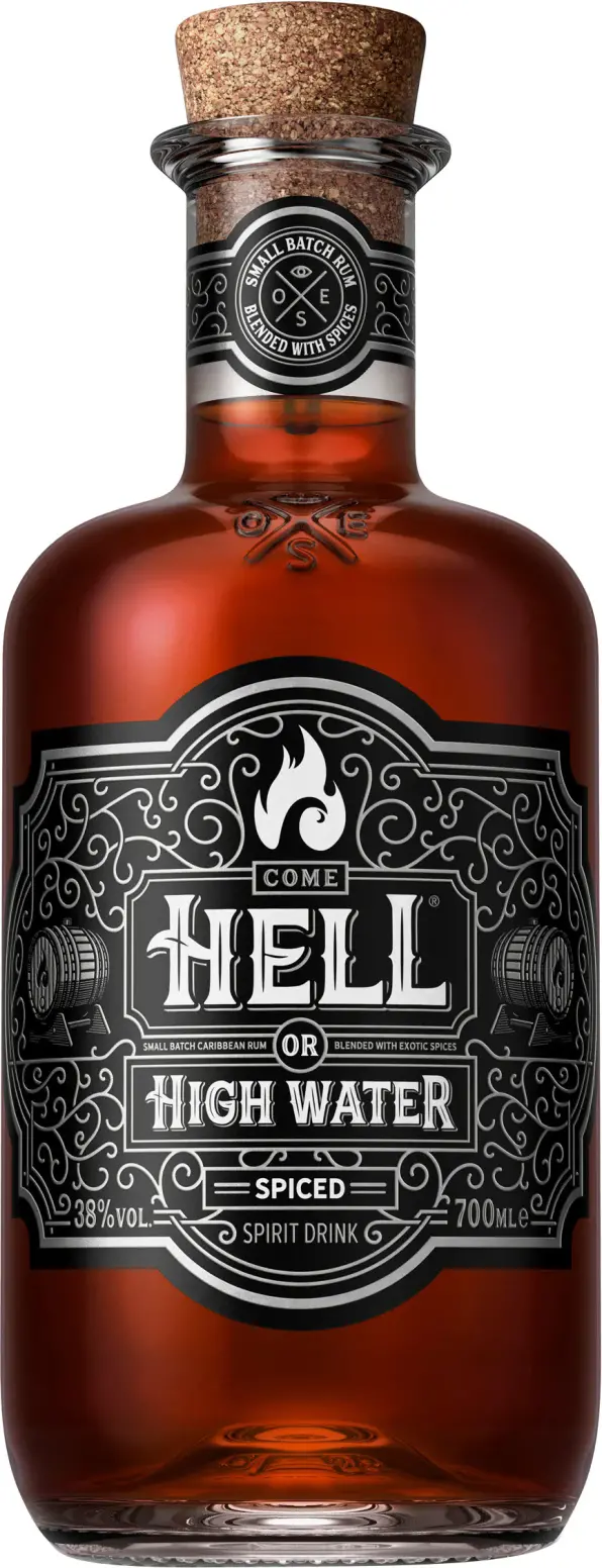 Come Hell or High Water Hell or High Water SPICED Spirit Drink 38% Vol. 0,7l