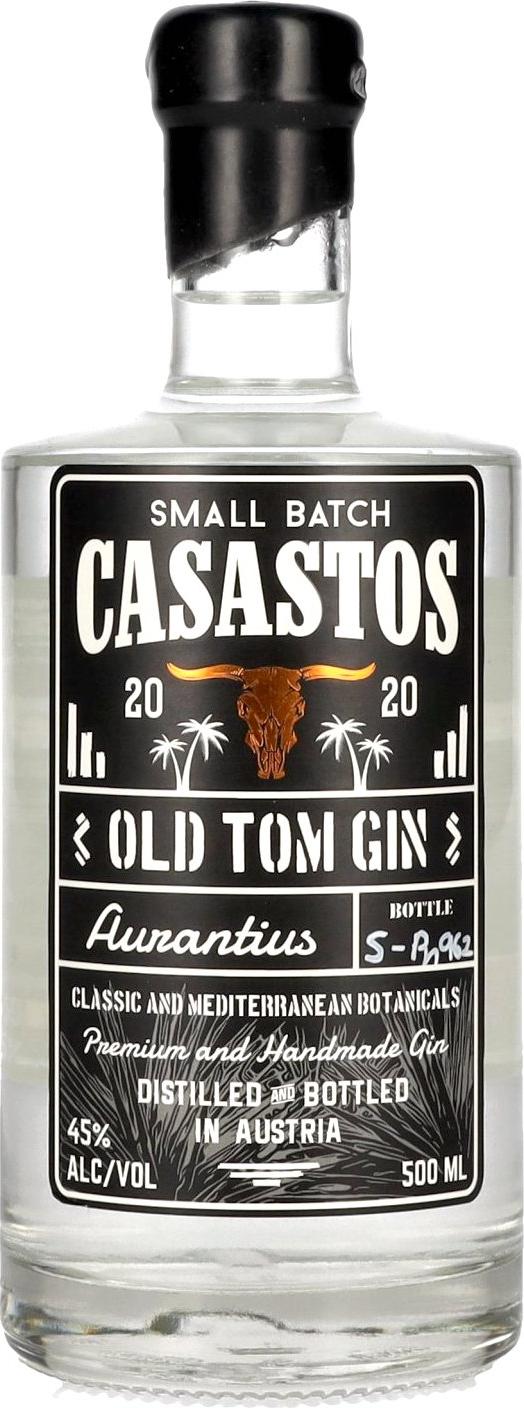 CASASTOS Old Tom Gin Small Batch Aurantius 2020 45% Vol. 0,5l