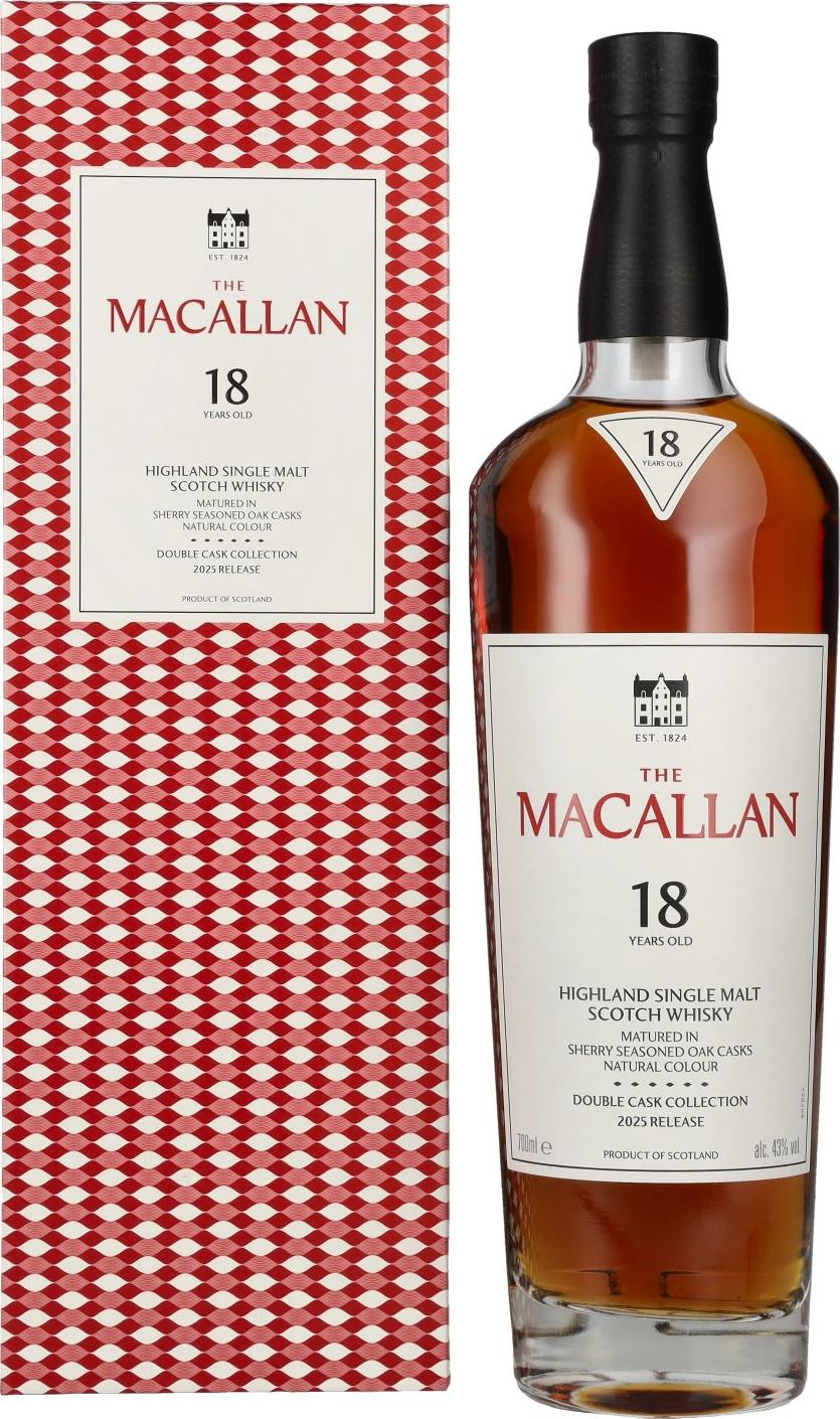 The Macallan DOUBLE CASK 18 Years Old 43% Vol. 0,7l