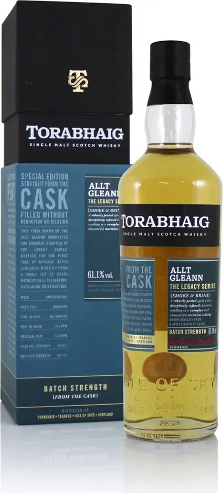 Torabhaig ALLT GLEANN The Legacy Series BATCH STRENGTH Single Malt 61,1% Vol. 0,7l in Giftbox