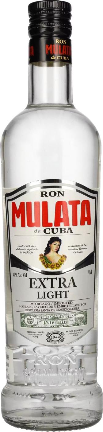 Ron Mulata Extra Light 40% Vol. 0,7l