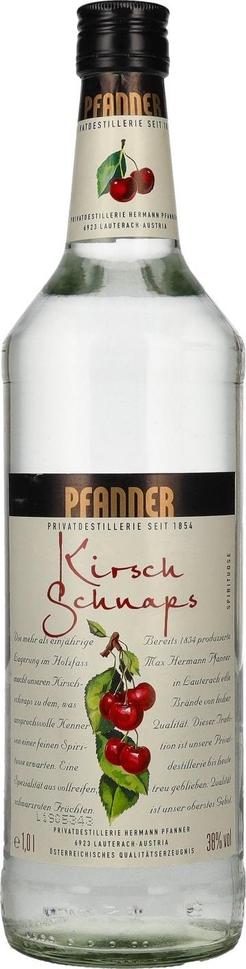 Pfanner Kirsch Schnaps 38% Vol. 1l