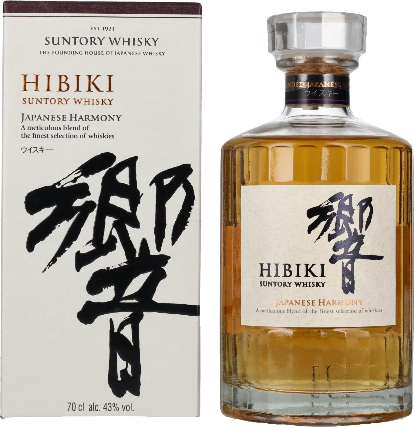 Suntory Hibiki Japanese Harmony 43% Vol. 0,7l in Giftbox