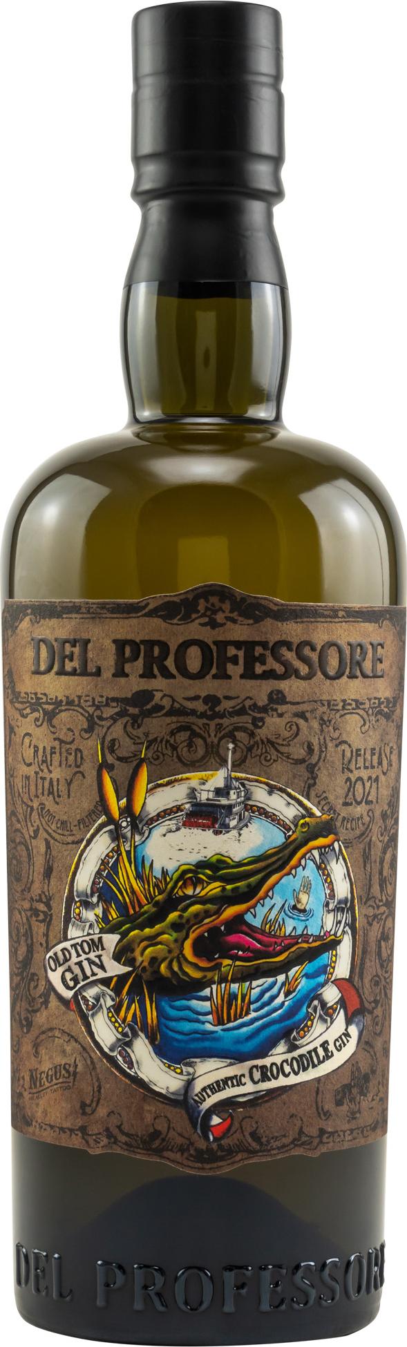 Del Professore Old Tom Gin CROCODILE Vol. 0,7l