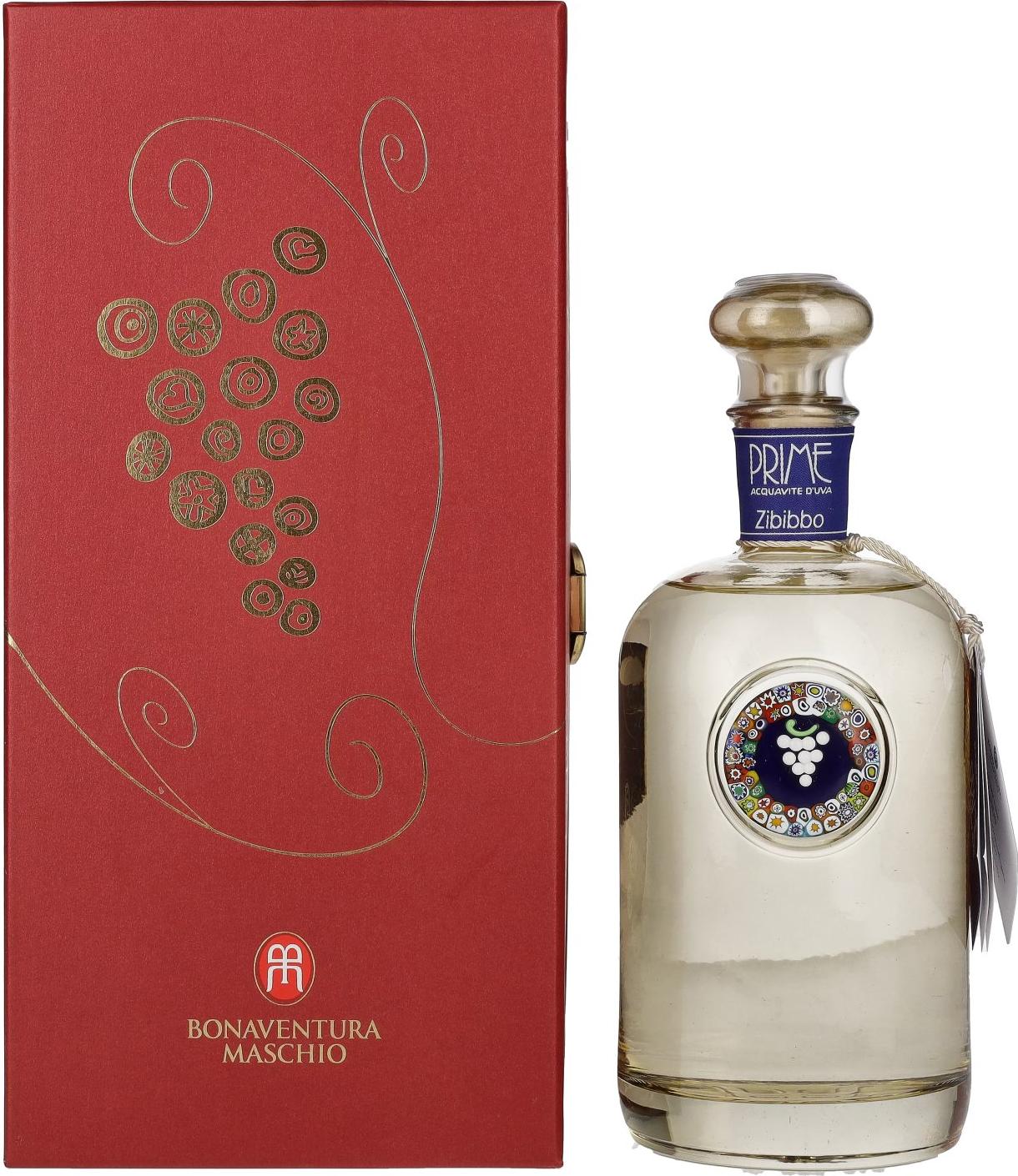 Bonaventura Maschio PRIME Zibibbo 40% Vol. 0,7l in Giftbox