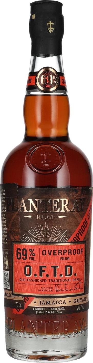 Plantation / Planteray O.F.T.D. Overproof Rum 69% Vol. 0,7l